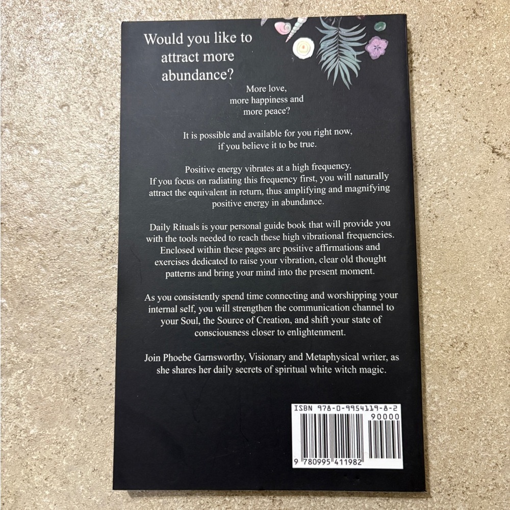 Daily Rituals Book with Black Cover - Picture 3 of 6